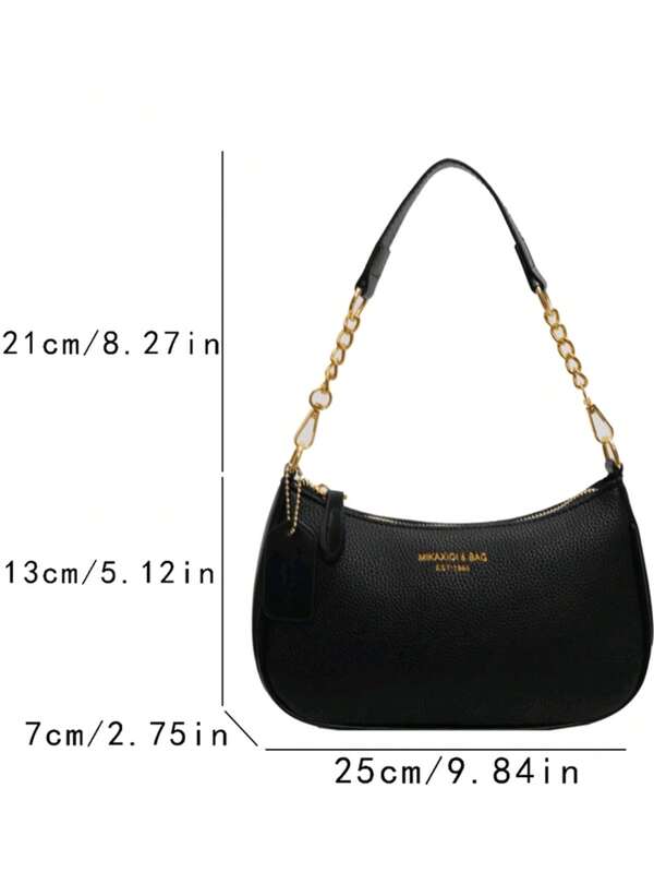 حقيبة كتف أنيقة من الجلد الصناعي المقاوم للماء — تصميم عملي مناسب للعمل، التسوّق والسفر